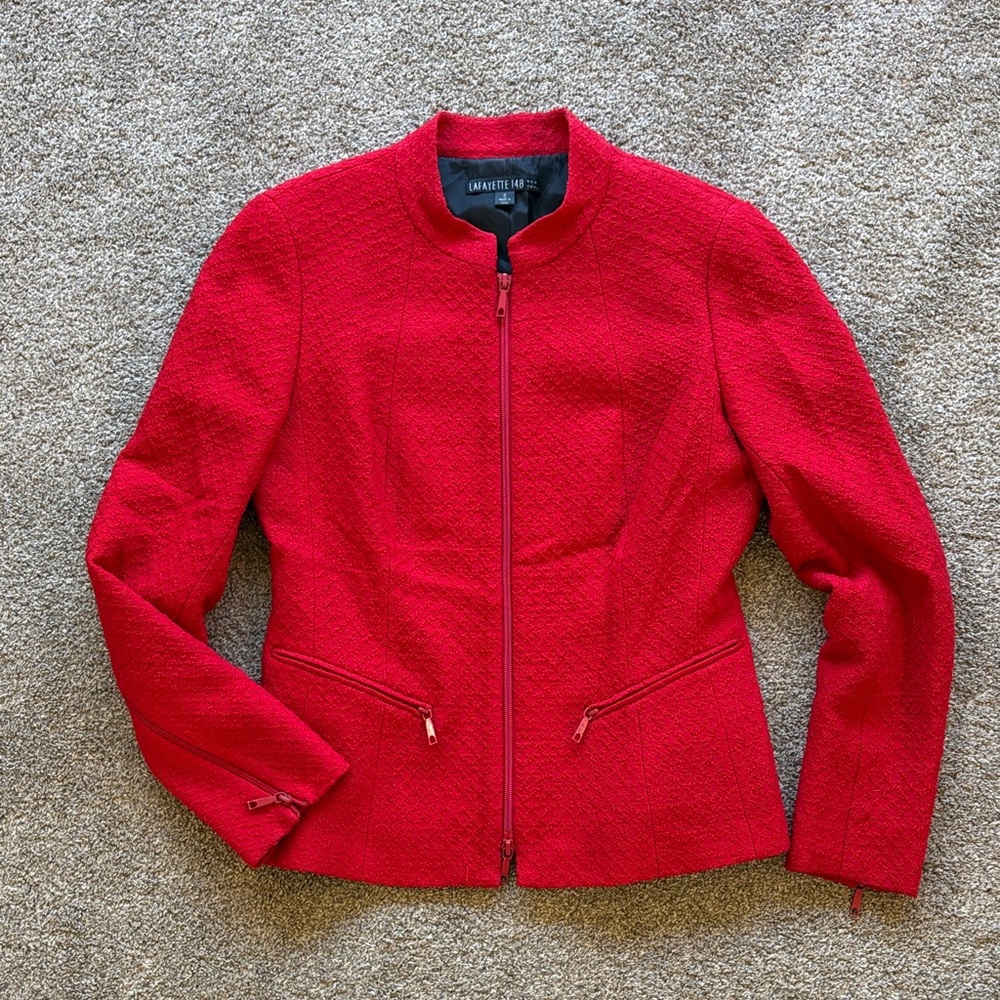 Lafayette 148 Wool Blend Jacket Size 2